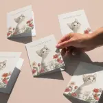 250 Tarjetas "Eres un gato perfecto": tarjeta de felicitación hecha a mano para animar a los amantes de los gatos